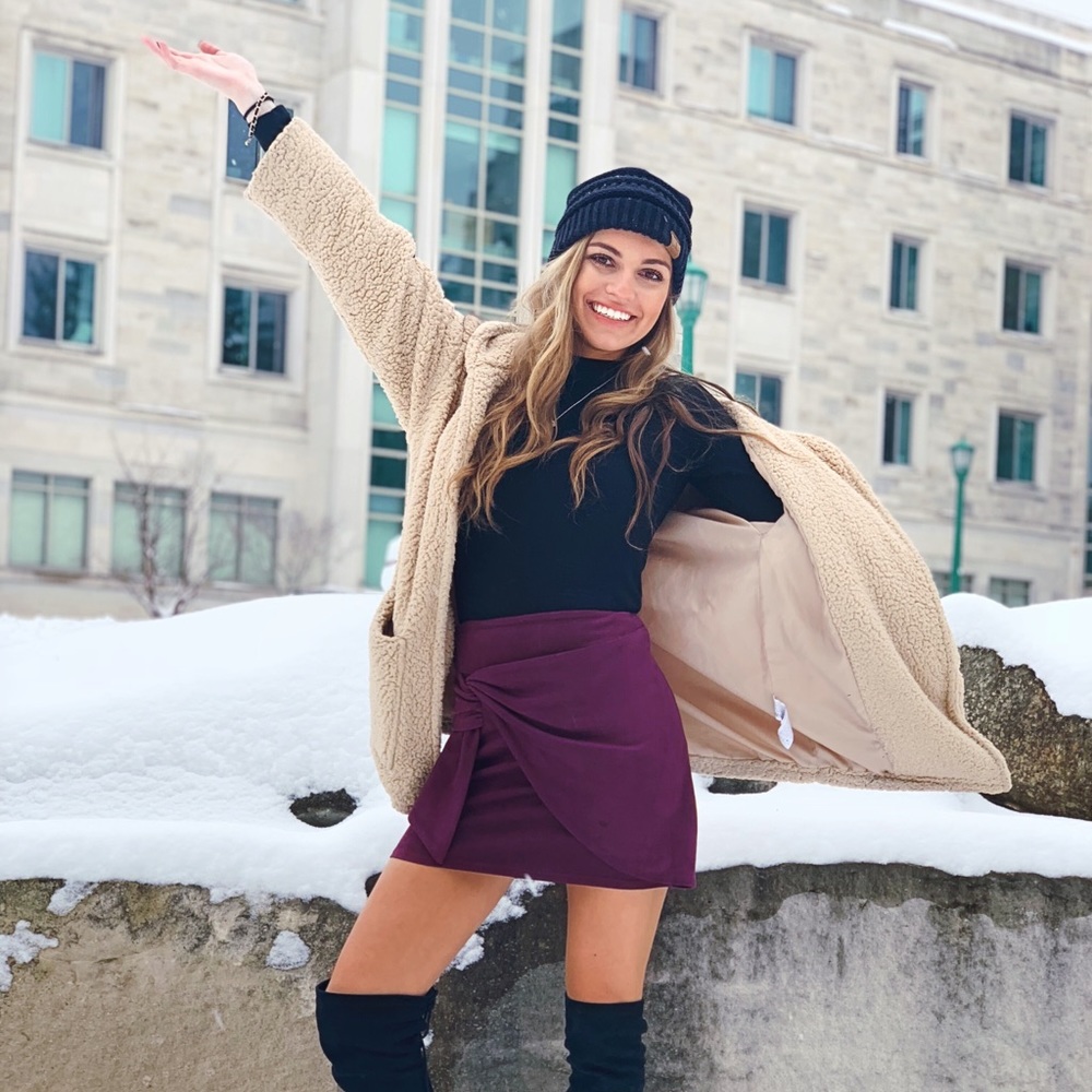 Dry goods skirt